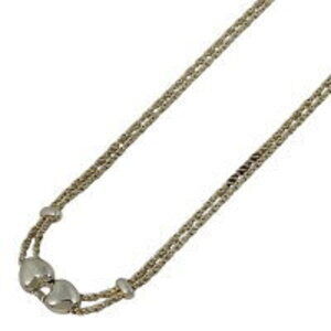 Tiffany Co Double Rope Heart Necklace Sterling Silver